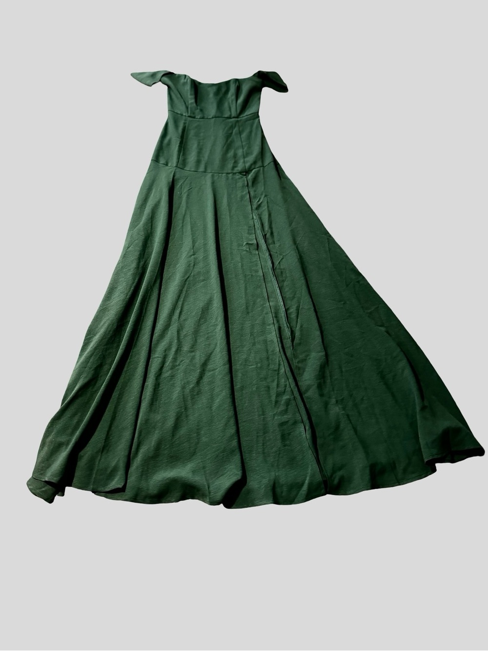 Dear Emilia Hello Molly Emerald Green Homecoming Fall Wedding Guest Dress XS